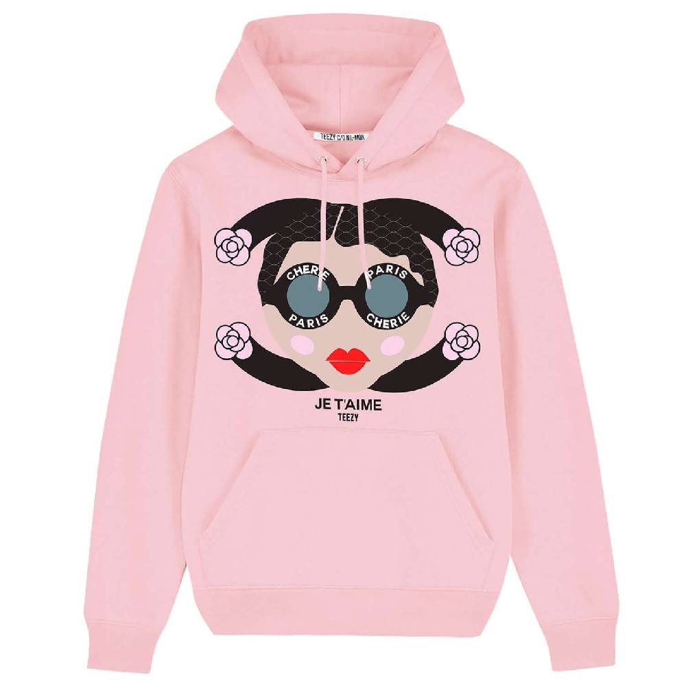 NIL+MON Hoodie "TZ Je t'aime" Günstiger Verkauf