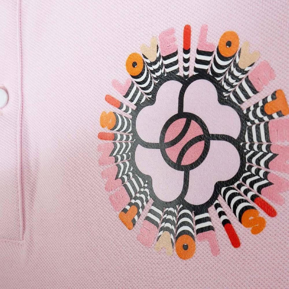 NIL+MON Polo Shirt "Circle Rose" Neueste Stile