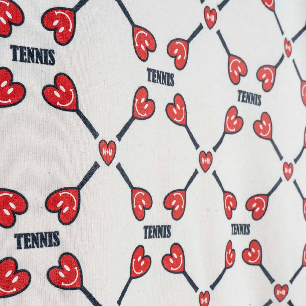 NIL+MON Sweatshirt "Racket" Fabrikverkauf