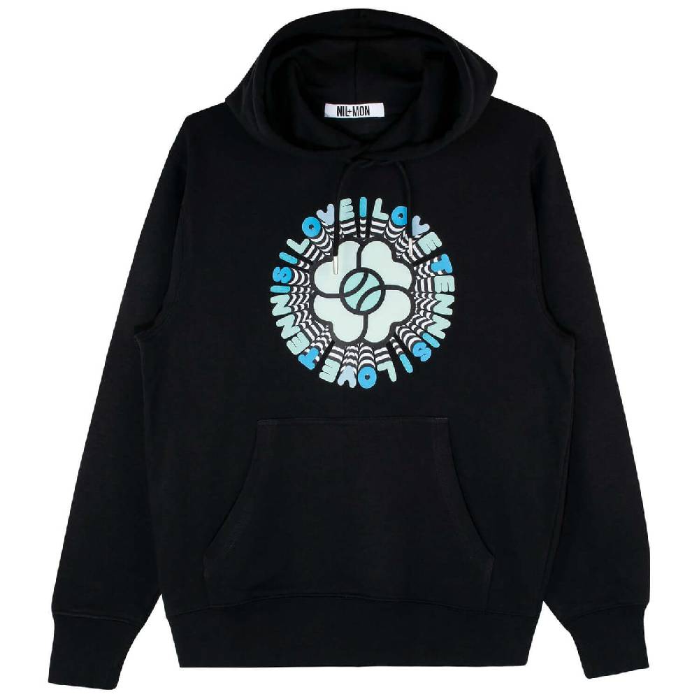 NIL+MON Hoodie "Circle Blue" Limitierter Zeitrabatt
