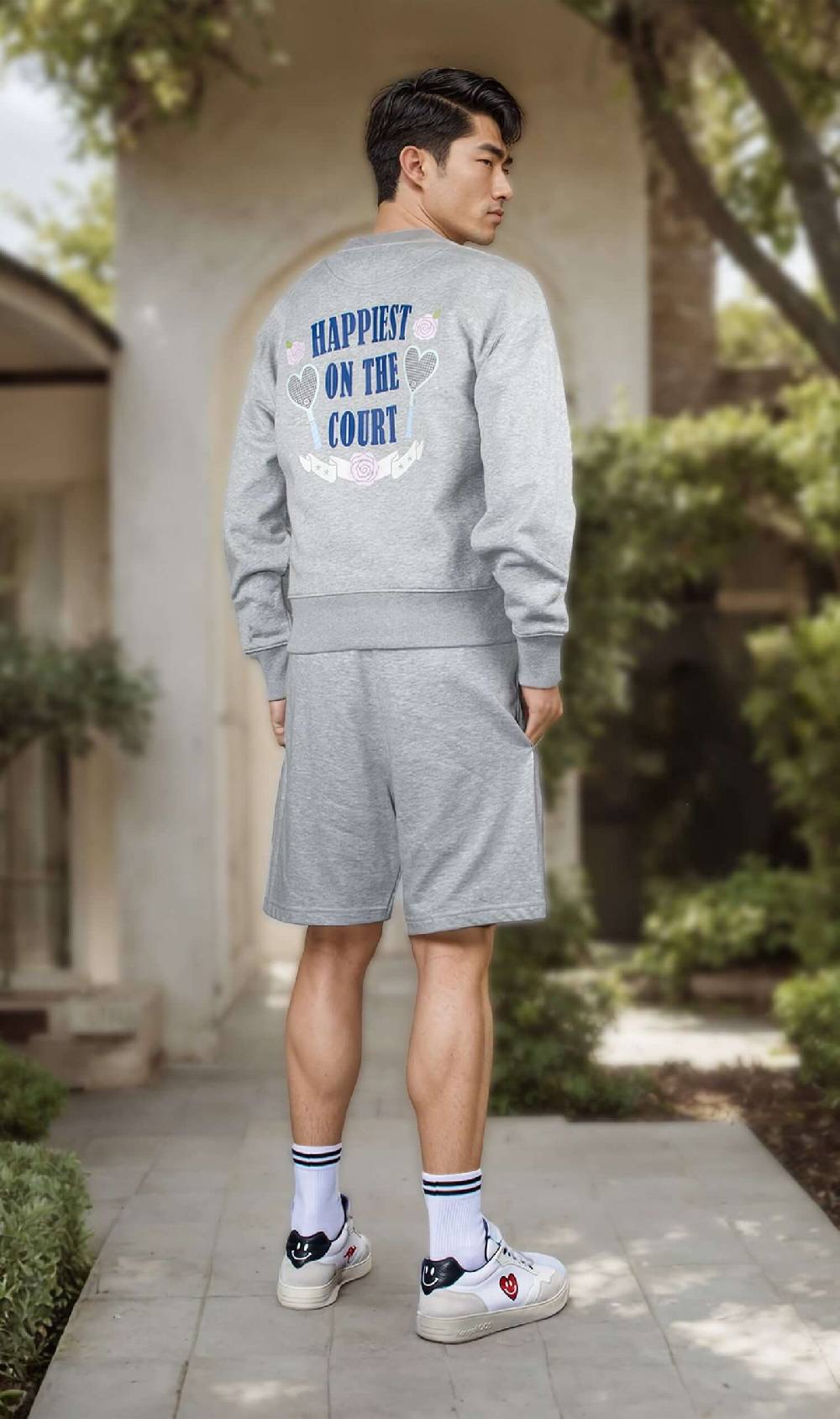 NIL+MON Sweatshirt "Happiest" Valentinstagsangebot