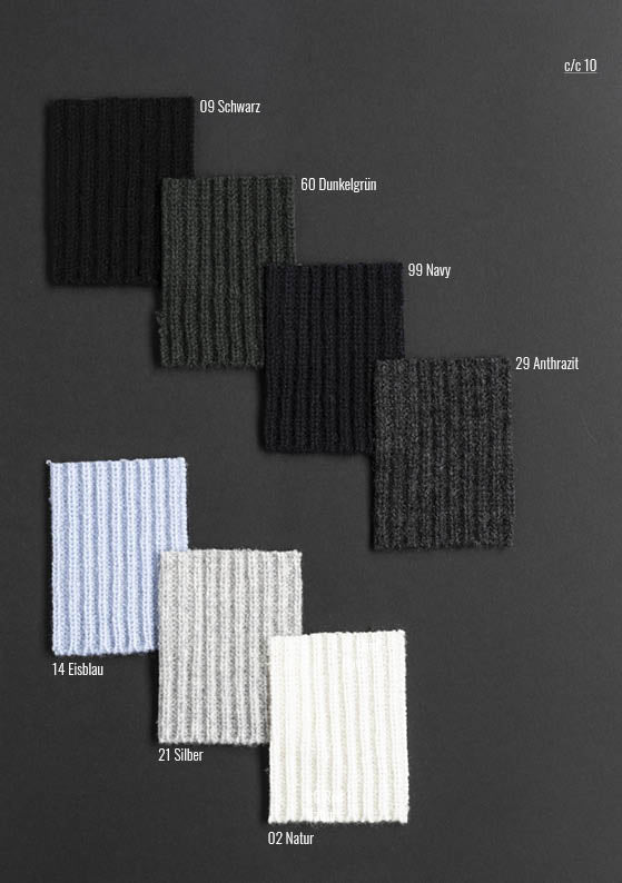 Phil Petter Stehkragen-Pullover aus Cashmerino, Perlfang-Strick Saisonale Angebote