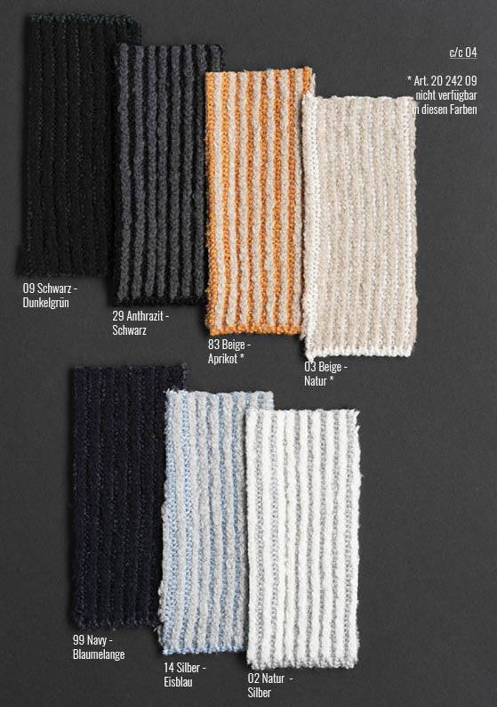 Phil Petter Stehkragen-Pullover aus Winter-Baumwolle & Merinowolle Räumungsverkauf