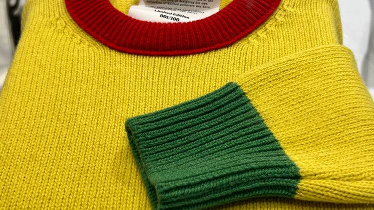 Phil Petter Rundhals-Pullover aus Lambswool, The Iconic, Boxy Fit Jubiläumsangebot