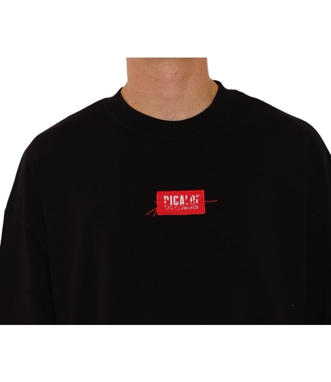 Picaldi EMPHASIZE Oversize Shirt Black Nur für heute