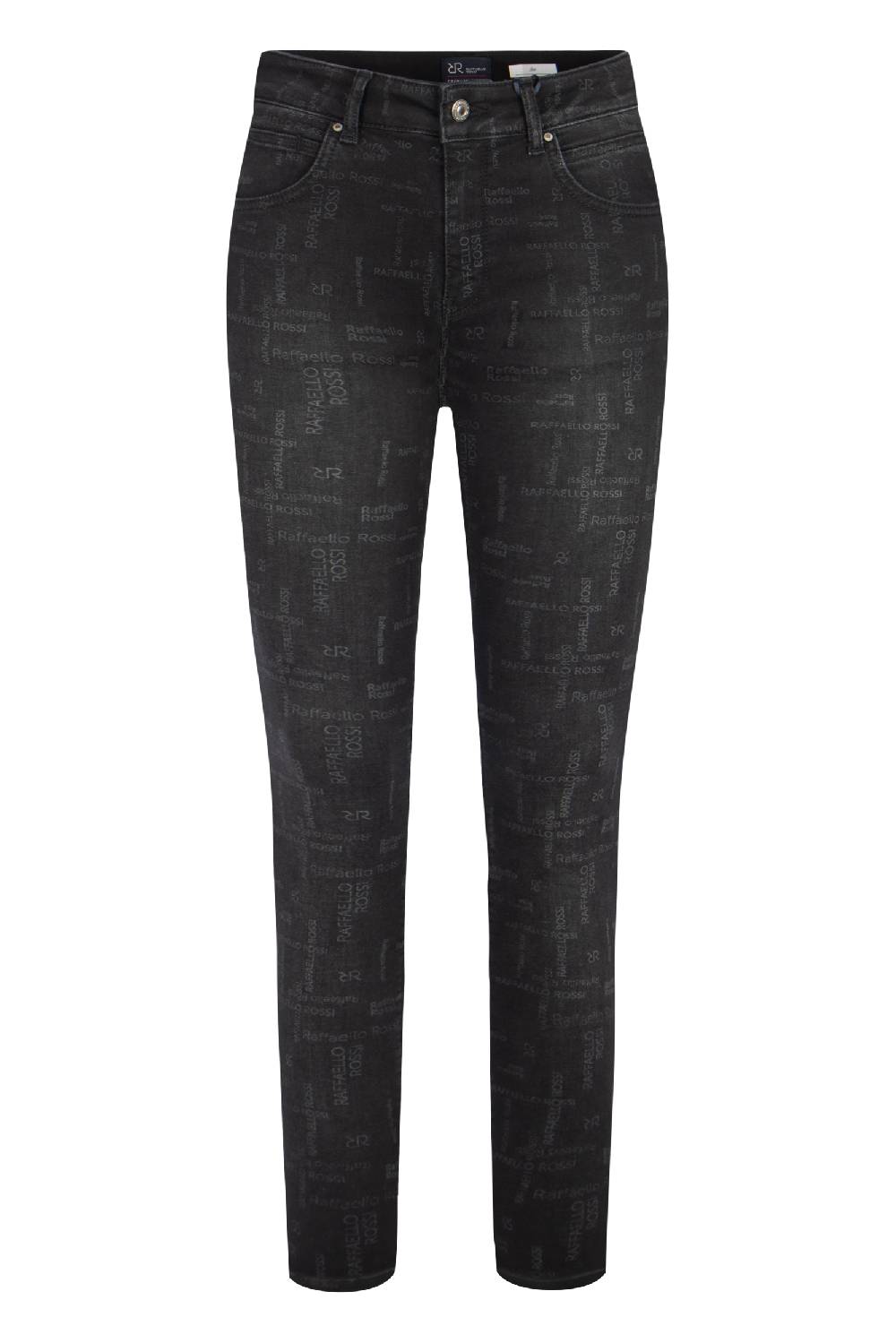 ﻿Raffaello Rossi 5-Pocket Skinny lang Mid Waist gemustert: AMAL L Vatertagsangebot