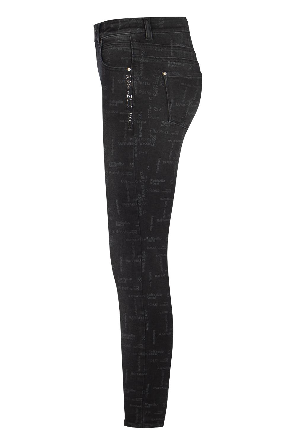 ﻿Raffaello Rossi 5-Pocket Skinny lang Mid Waist gemustert: AMAL L Vatertagsangebot