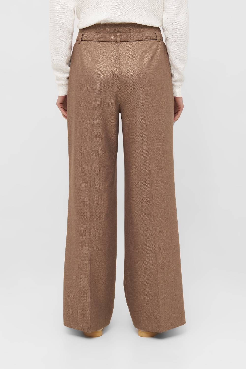 Raffaello Rossi Marlenehose Wide Leg lang High Waist beige: ANAIS Valentinstagsangebot