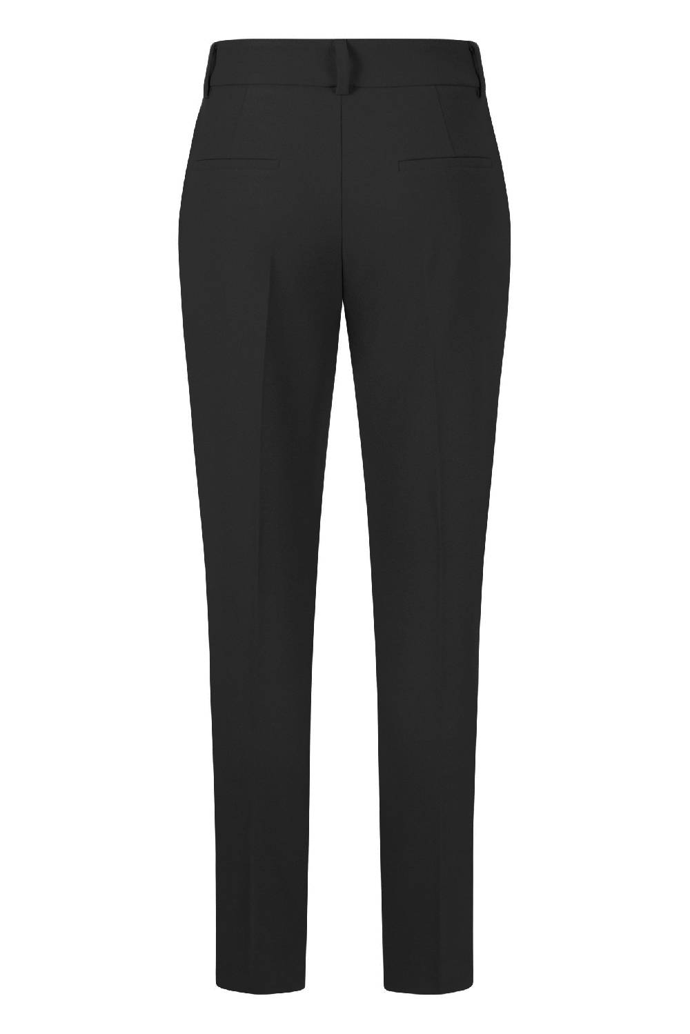 Raffaello Rossi Chino Straight lang Mid Waist schwarz: DORA O Exklusive Angebote