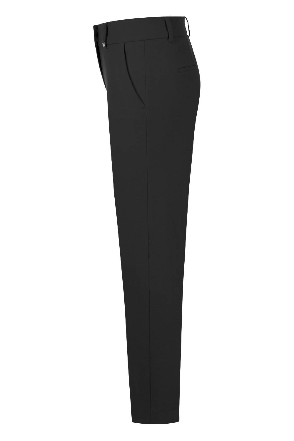 Raffaello Rossi Chino Straight lang Mid Waist schwarz: DORA O Exklusive Angebote