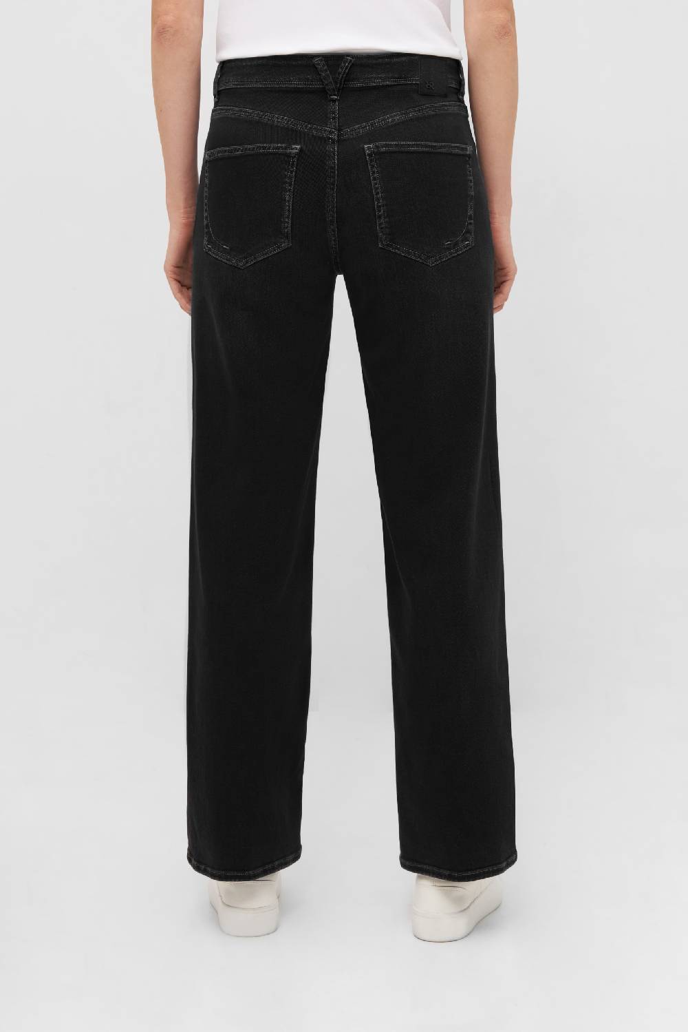 Raffaello Rossi Marlenehose Straight lang Mid Waist grau: KIRA B Kauf eins, bekomm eins gratis