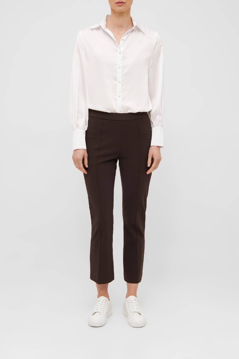 Raffaello Rossi Leggins Slim lang Mid Waist schwarz: MACY B 7/8 Sonderangebote
