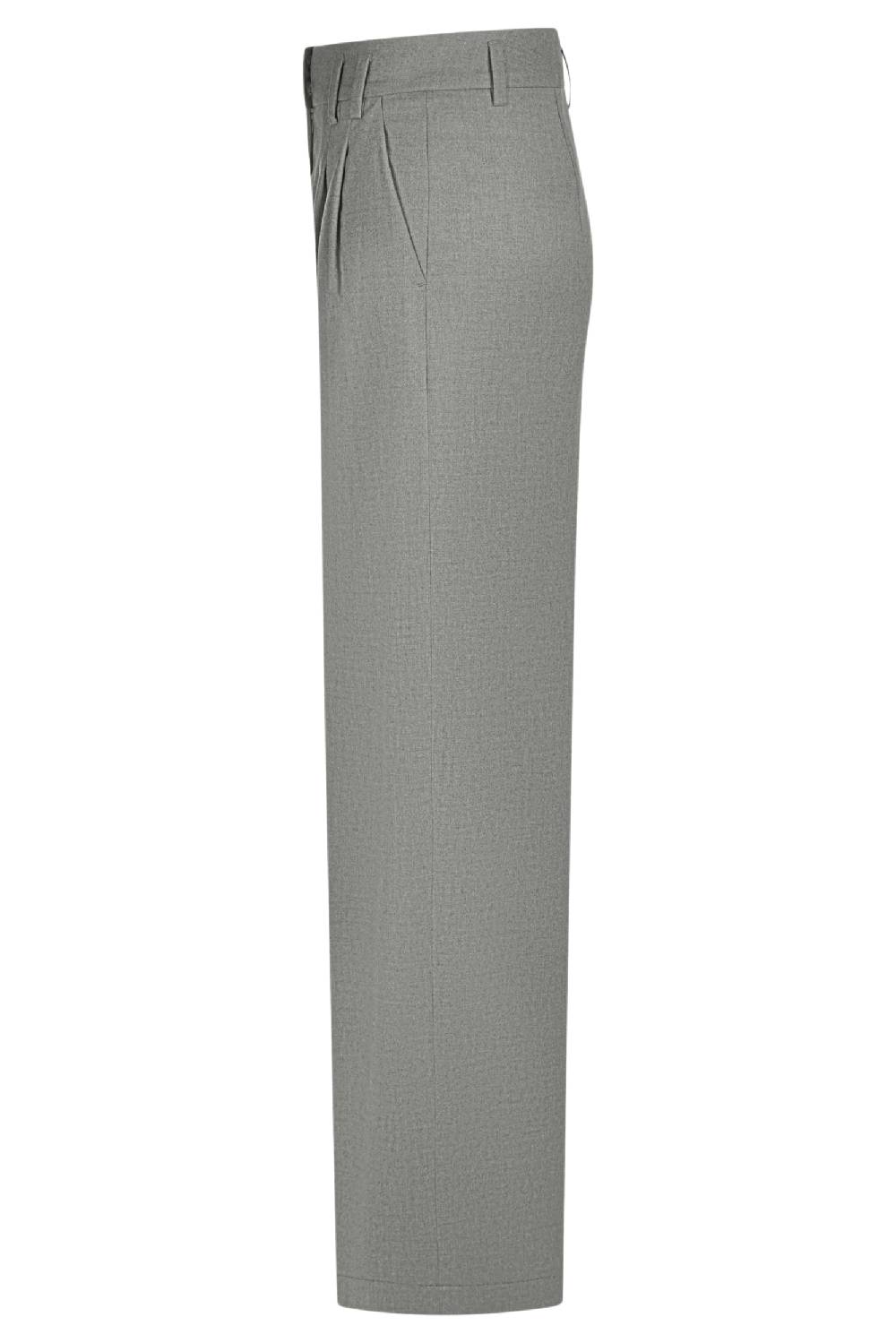 Raffaello Rossi Bundfaltenhose Wide Leg lang High Waist grau: MAYLA VIP-Rabatte