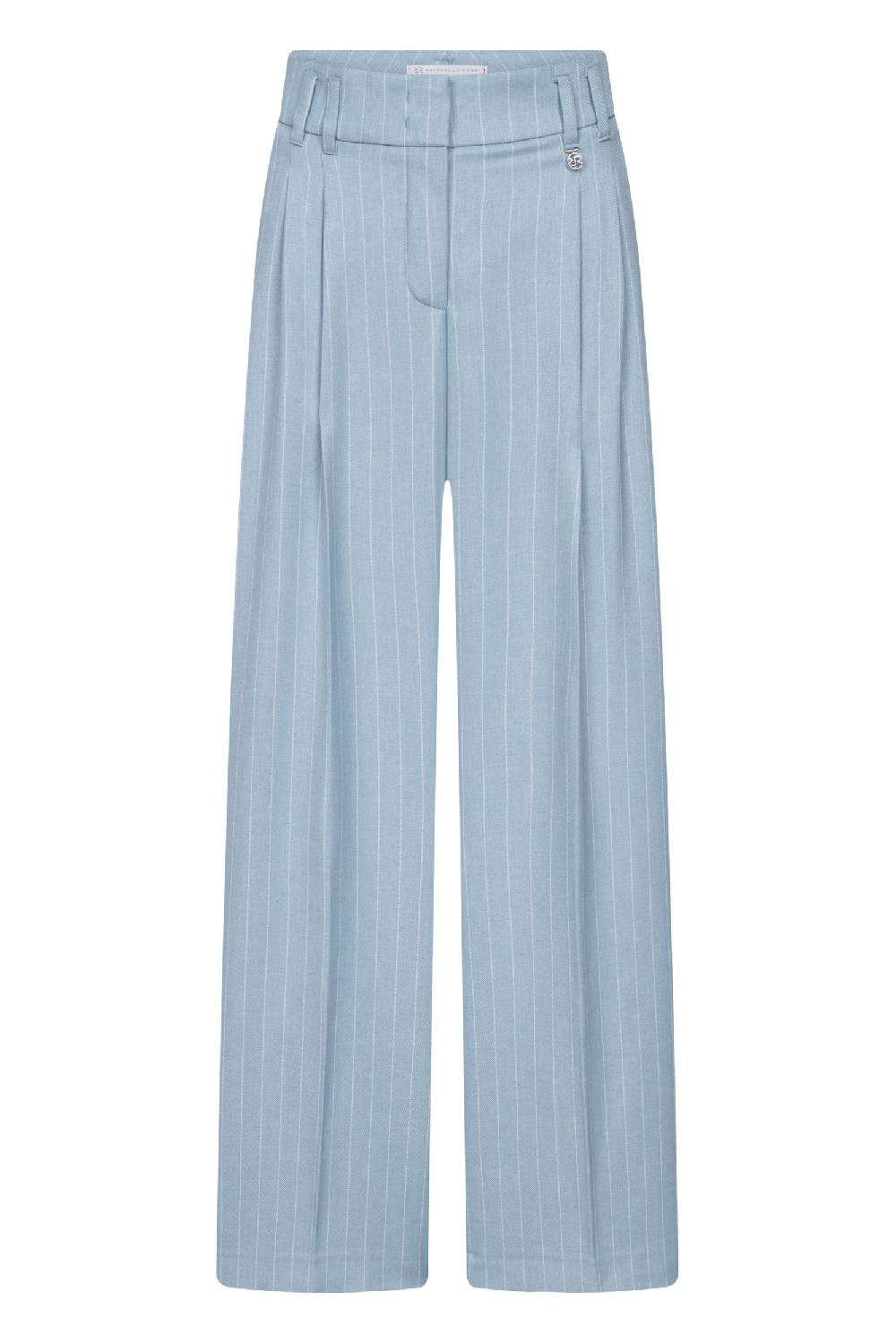 Raffaello Rossi Bundfaltenhose Wide Leg lang High Waist gemustert: MAYLA Tiefpreis