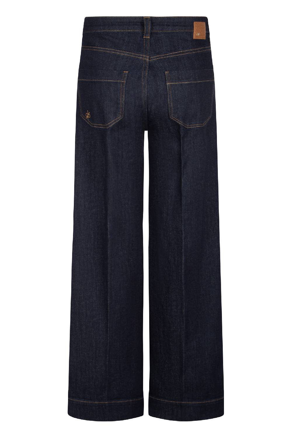 Raffaello Rossi 5-Pocket Wide Leg verkürzt -6/8 High Waist blau: MIRU Wochenangebot