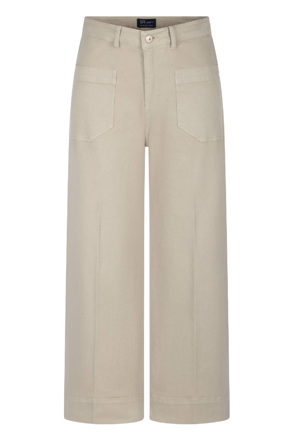 Raffaello Rossi Bootcut Wide Leg verkürzt -7/8 High Waist beige: MIRU 6/8 Kostenlose Rückgabe