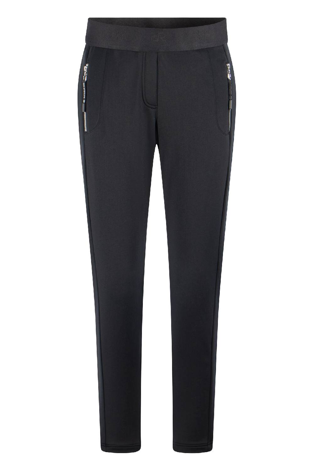 Raffaello Rossi Joggpant Relaxed verkürzt -7/8 Mid Waist schwarz: NATINA RIBBON Begrenzte Freigabe