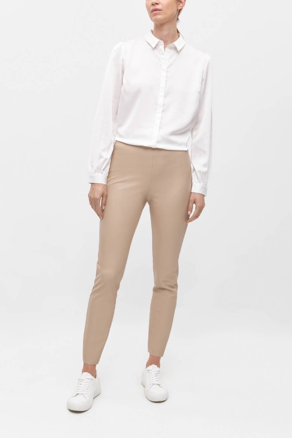 Raffaello Rossi Leggins Skinny lang Mid Waist grau: RESA JETZT KAUFEN