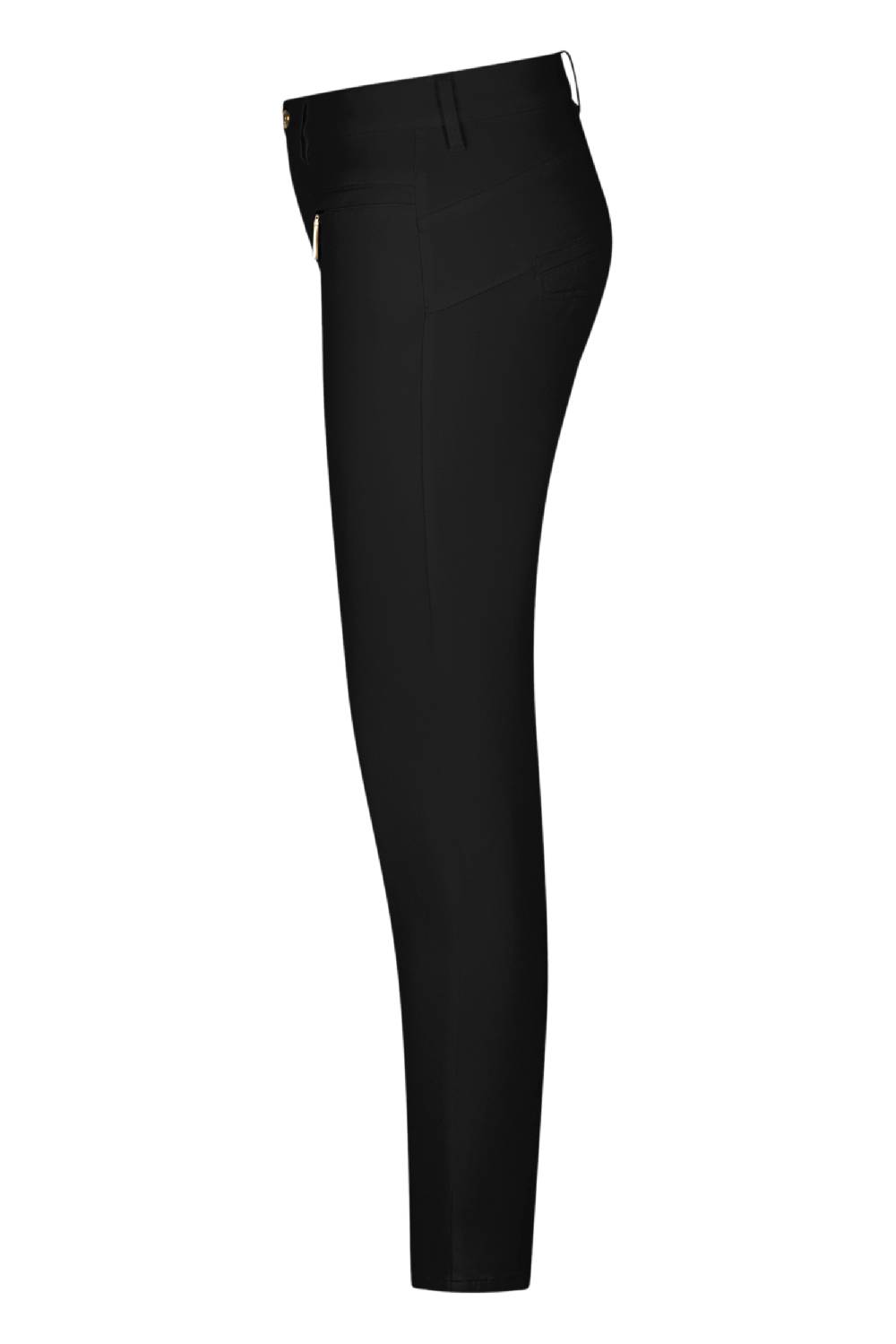 Raffaello Rossi 5-Pocket Slim lang Mid Waist schwarz: SUSANA Neueste Stile