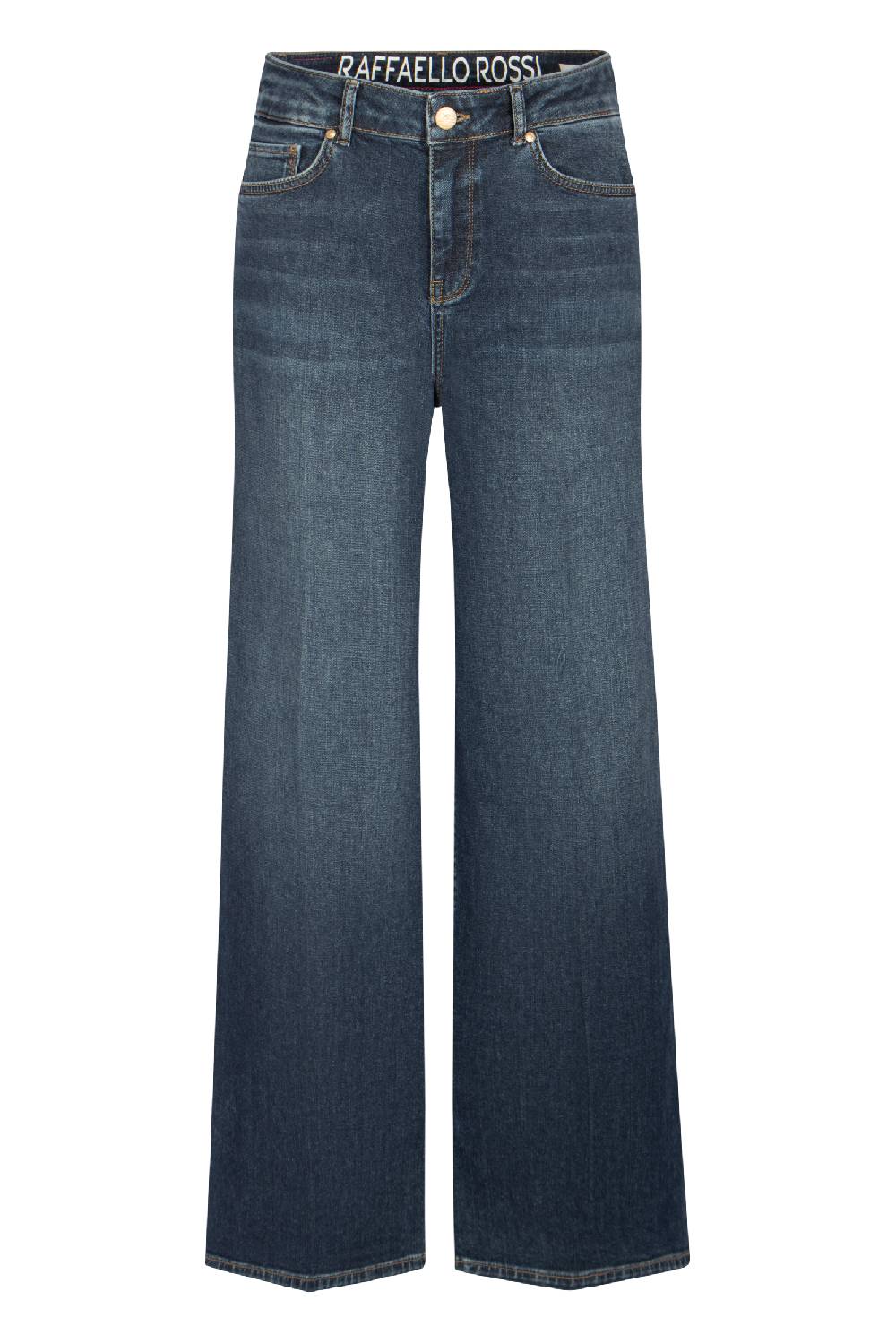 Raffaello Rossi Bootcut Wide Leg lang High Waist blau: SVENTY Zeitbegrenzte Promotion