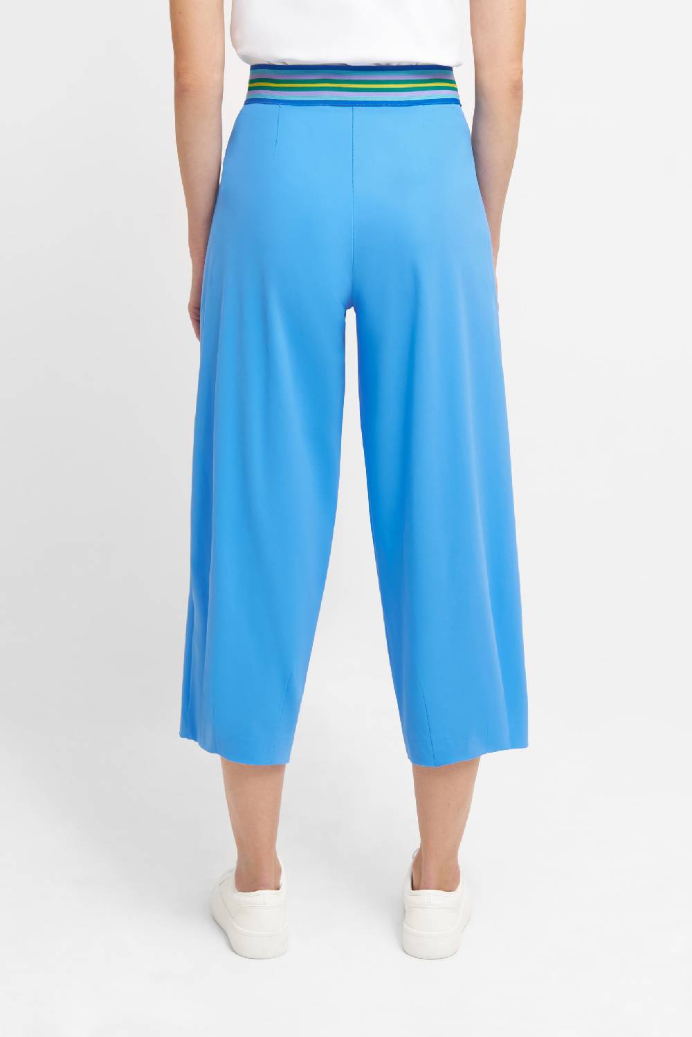Raffaello Rossi Joggpant Relaxed verkürzt -6/8 Mid Waist blau: SALLY 6/8 RIBBON Clearance-Verkauf