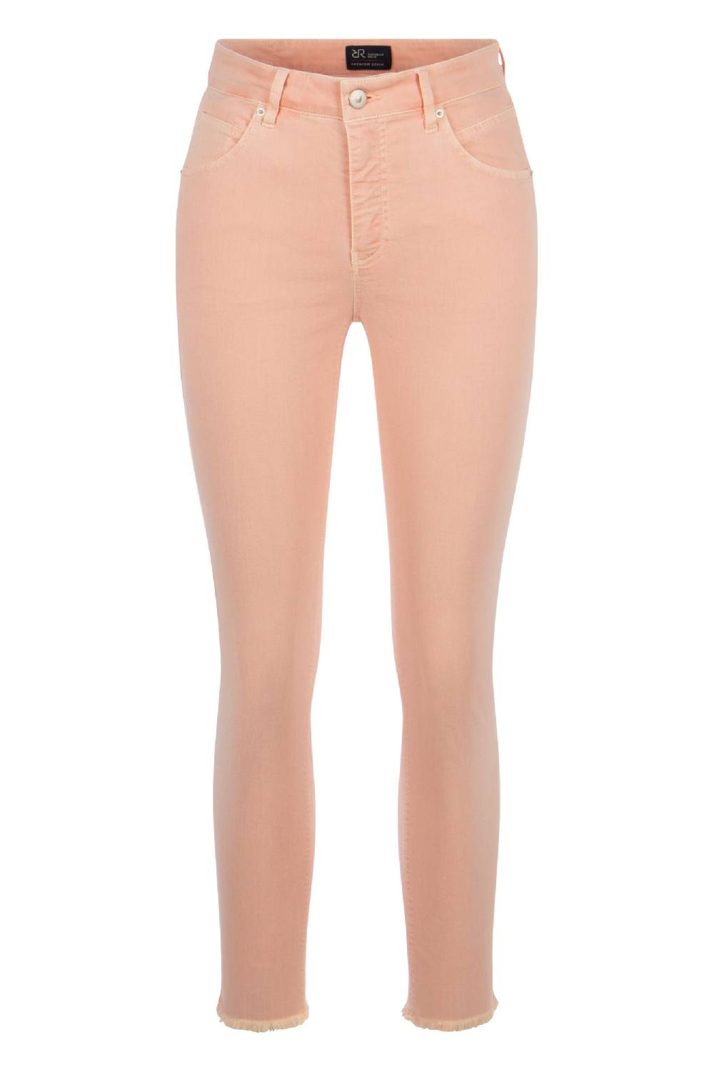 Raffaello Rossi 5-Pocket Slim verkürzt -7/8 Mid Waist rot: AMAL 7/8 Begrenzt auf 3 Tage