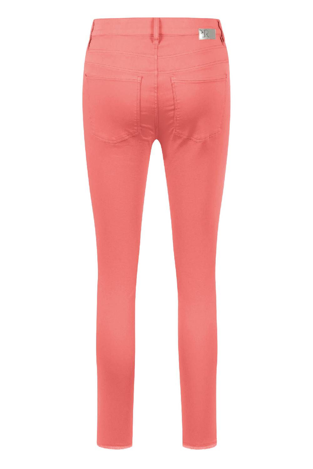 Raffaello Rossi 5-Pocket Slim verkürzt -7/8 Mid Waist rot: AMAL 7/8 Speichern exportieren