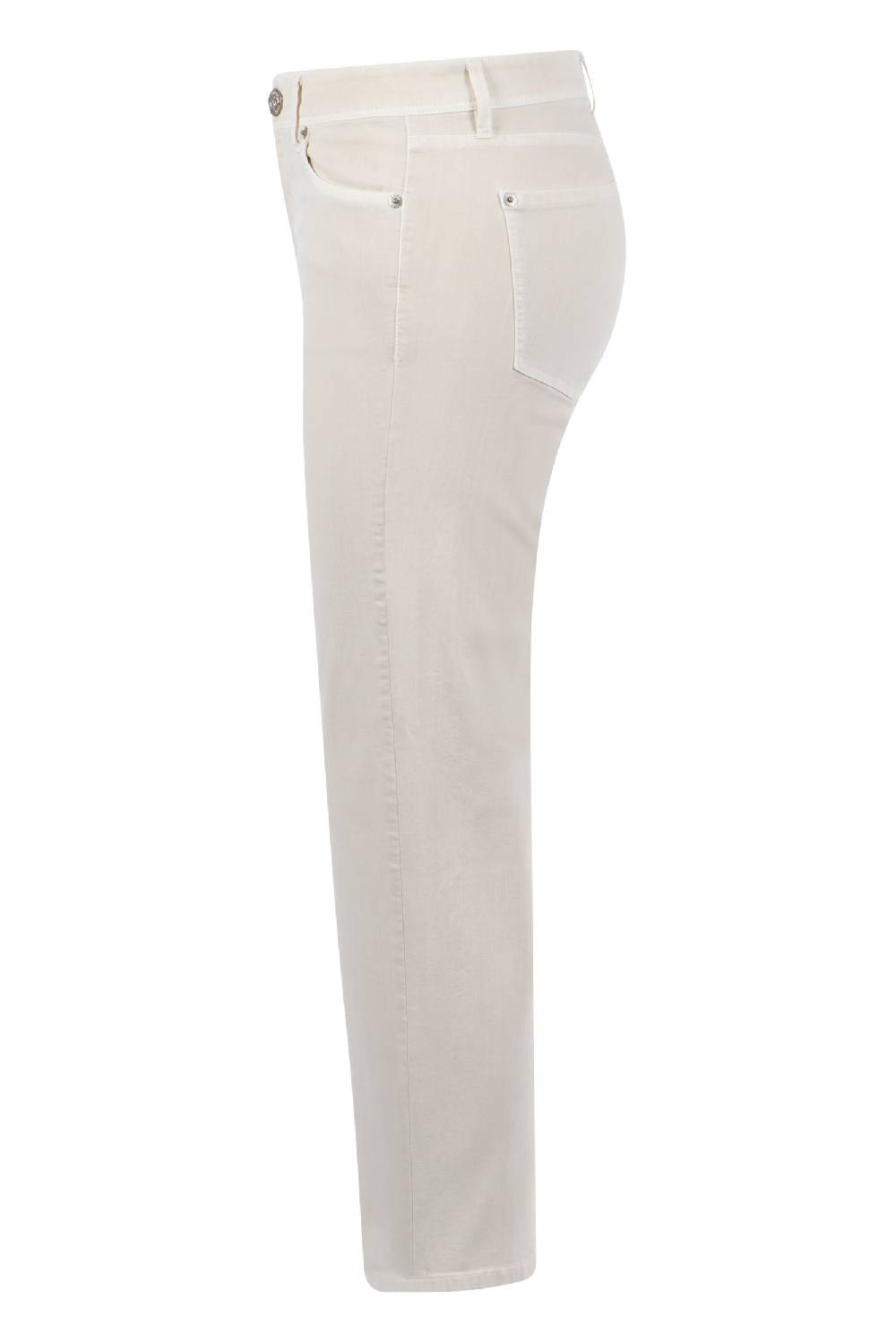 Raffaello Rossi 5-Pocket Straight verkürzt -6/8 Mid Waist beige: LEYLE 6/8 zollfrei