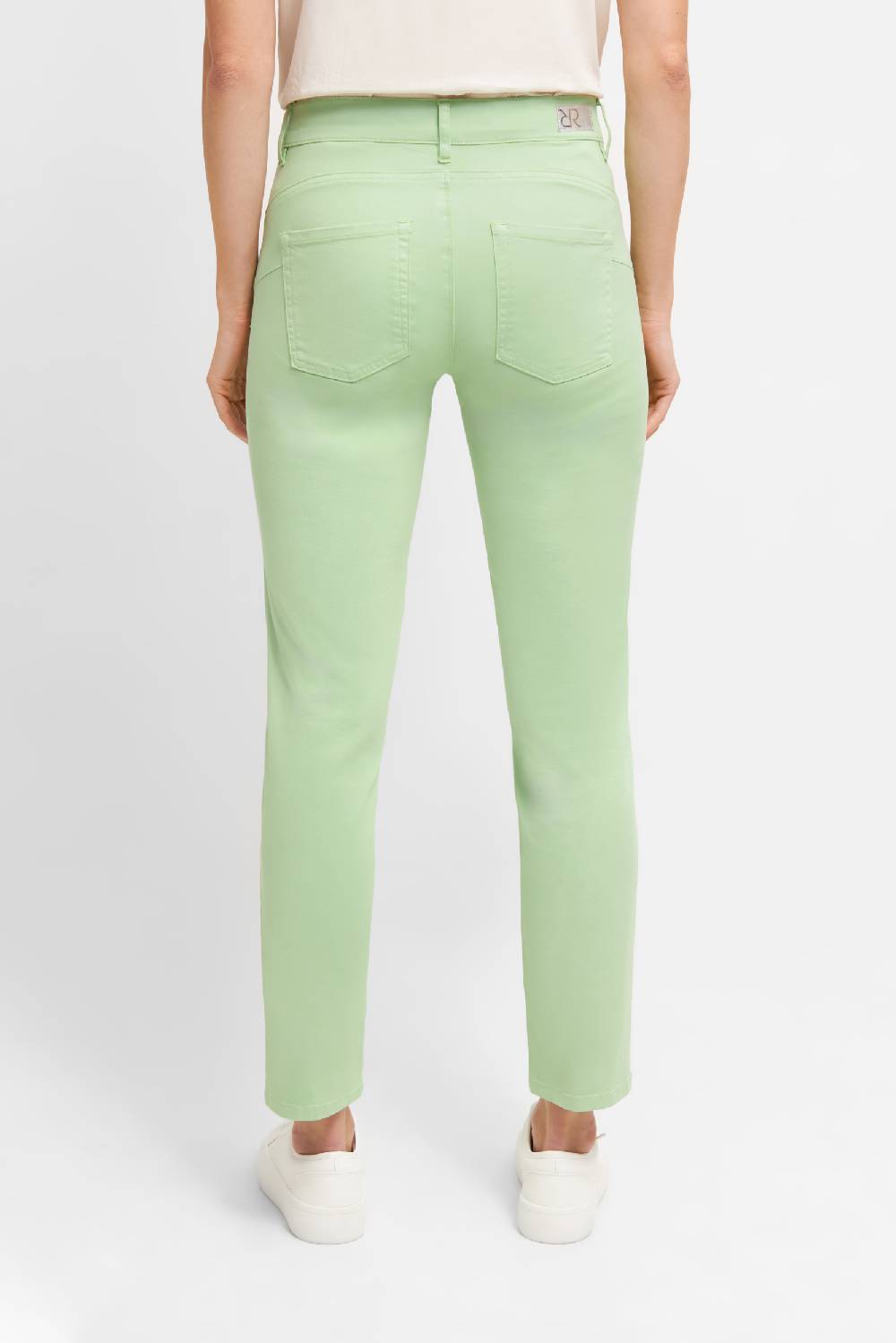 Raffaello Rossi 5-Pocket Slim verkürzt -7/8 Low Waist grün: SUZY 2025