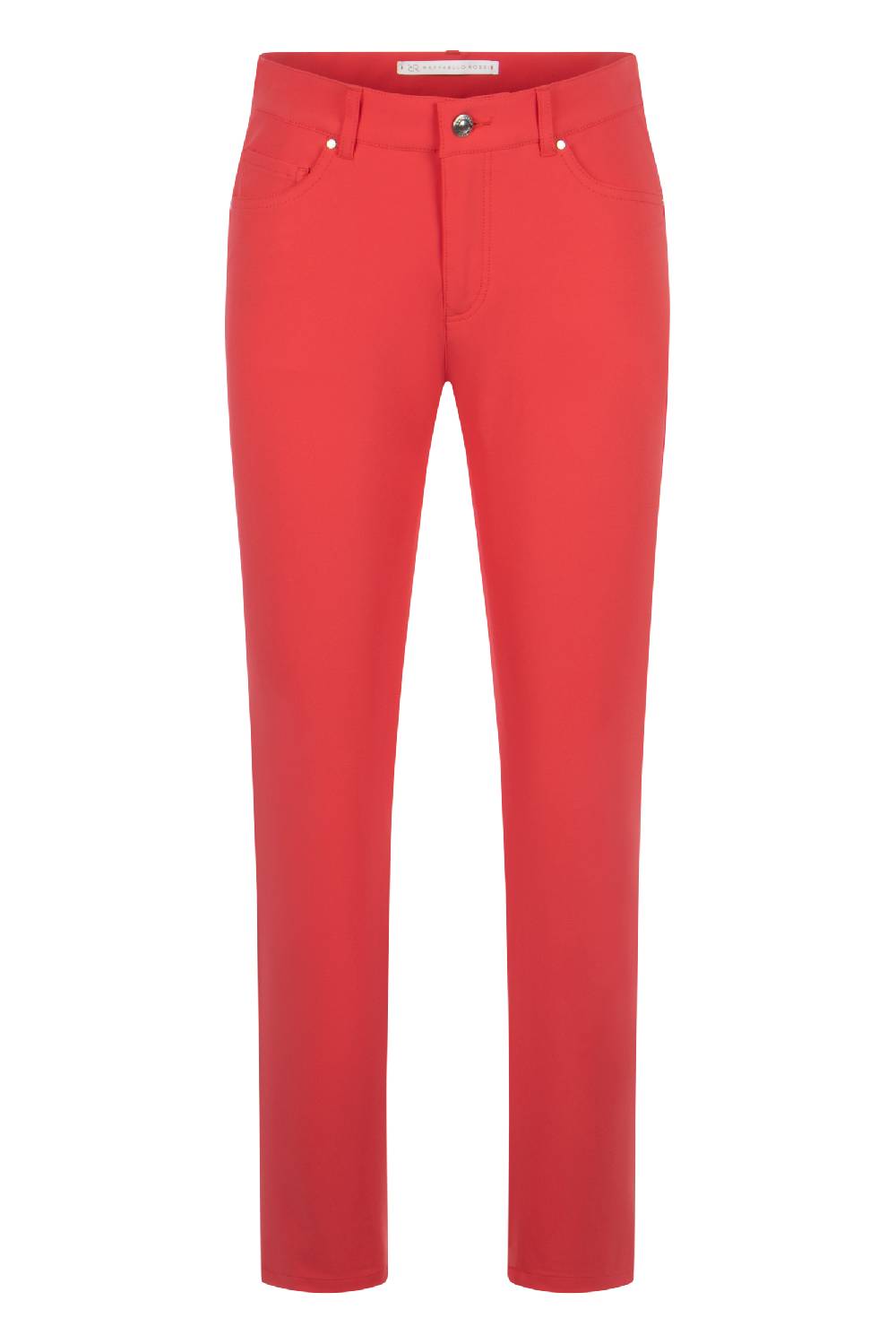 Raffaello Rossi 5-Pocket Slim verkürzt -7/8 Low Waist rot: SUZY Outlet