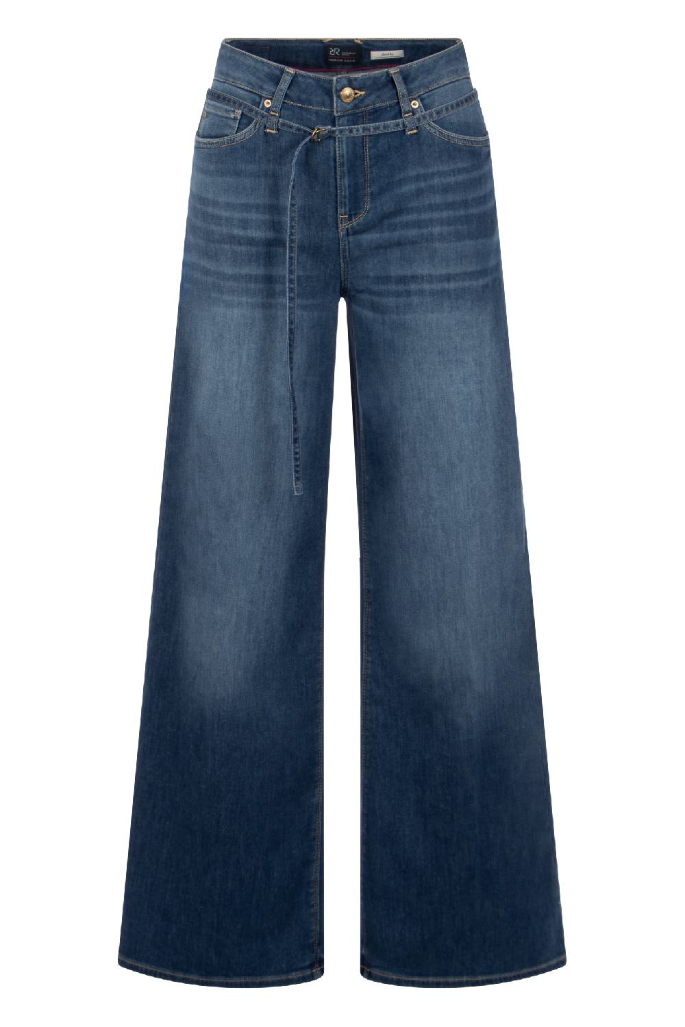 Raffaello Rossi 5-Pocket Wide Leg lang High Waist blau: SVENTY B Verkauf