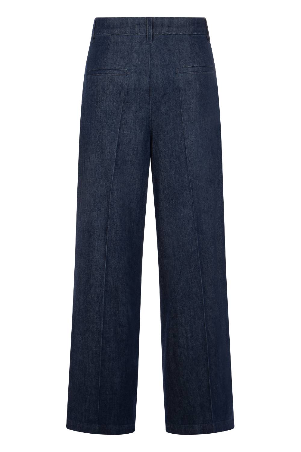 Raffaello Rossi 5-Pocket Wide Leg lang High Waist blau: TARA Angebote