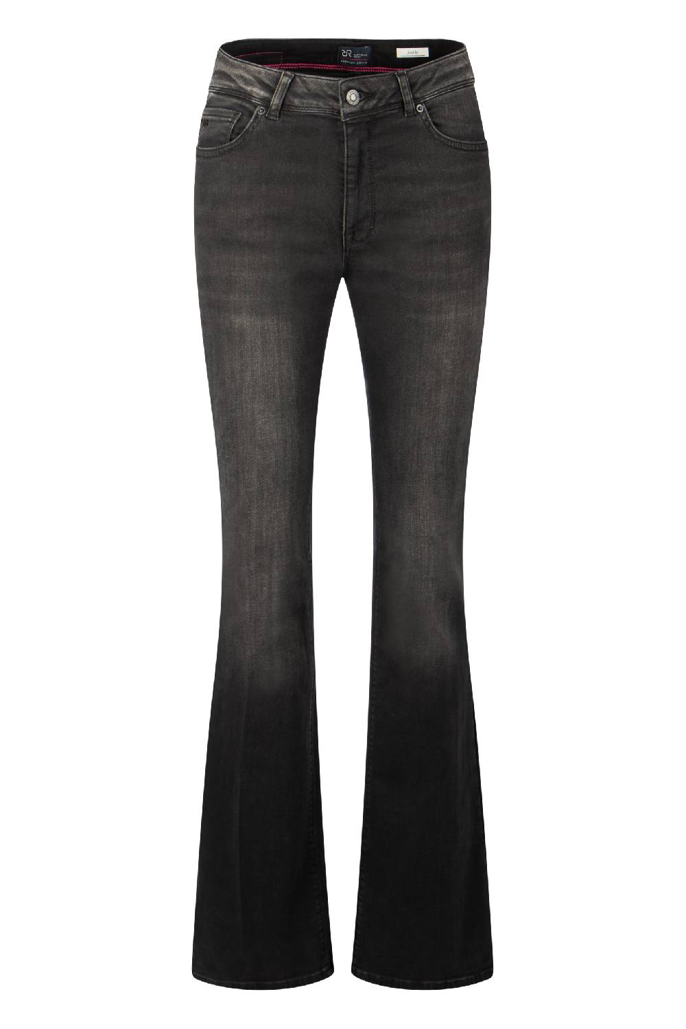 Raffaello Rossi 5-Pocket Wide Leg lang Mid Waist grau: VIC FLARED Schlussverkauf
