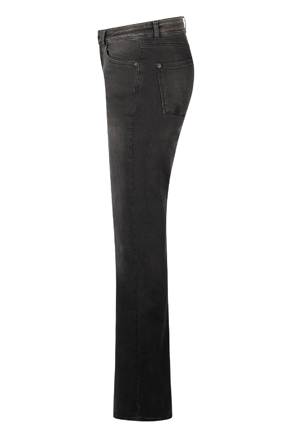 Raffaello Rossi 5-Pocket Wide Leg lang Mid Waist grau: VIC FLARED Schlussverkauf