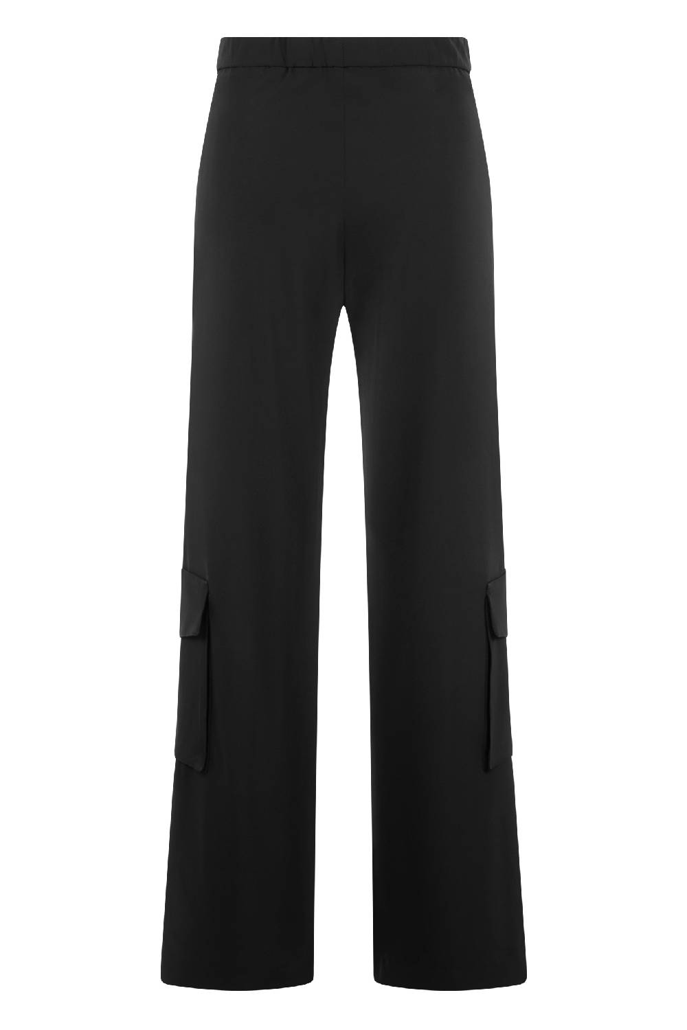 Raffaello Rossi Cargo Wide Leg lang High Waist schwarz: ALMA Fabrikverkauf