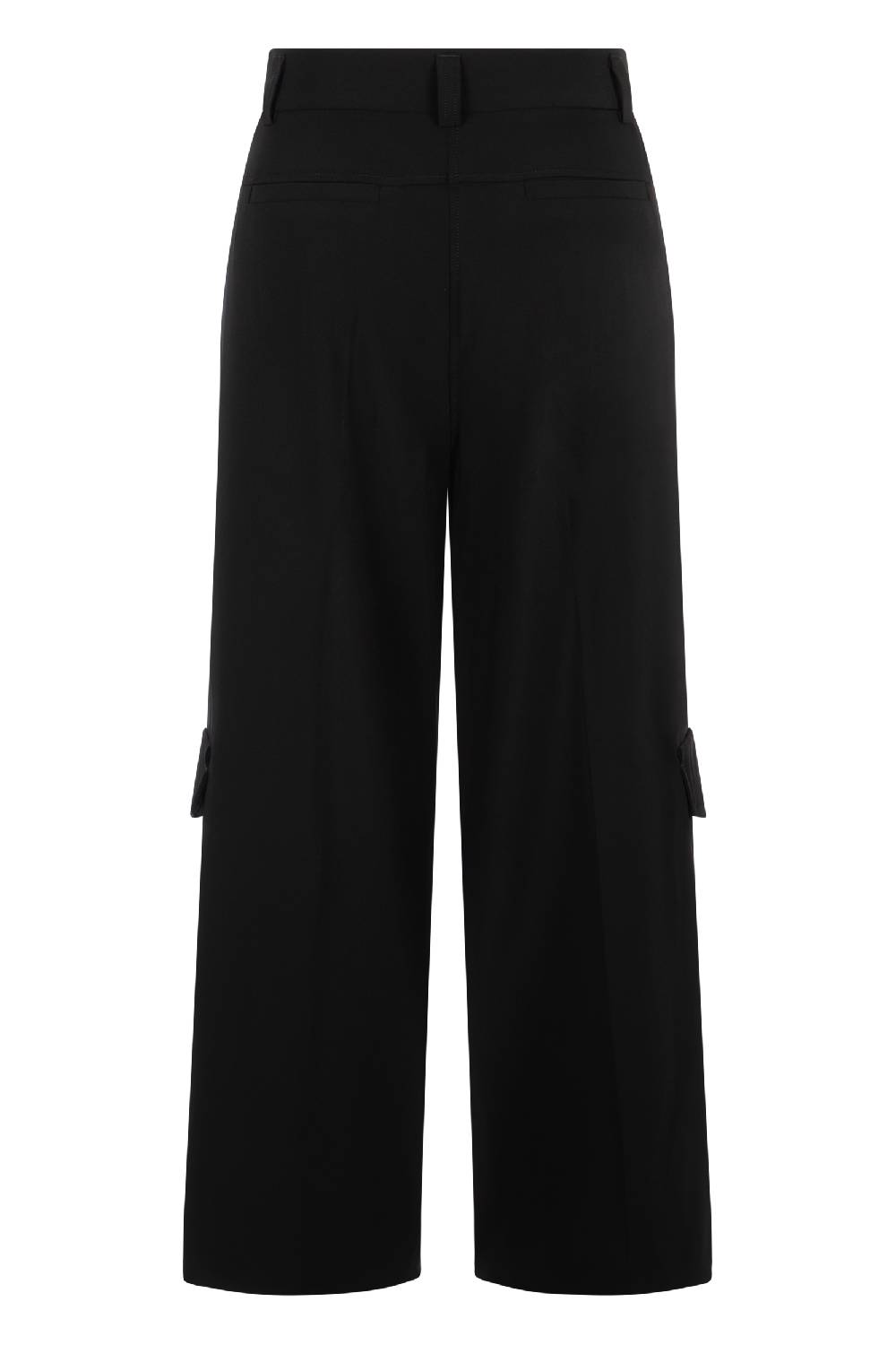 Raffaello Rossi Cargo Wide Leg verkürzt -7/8 High Waist schwarz: JASCHA Meist gekauft