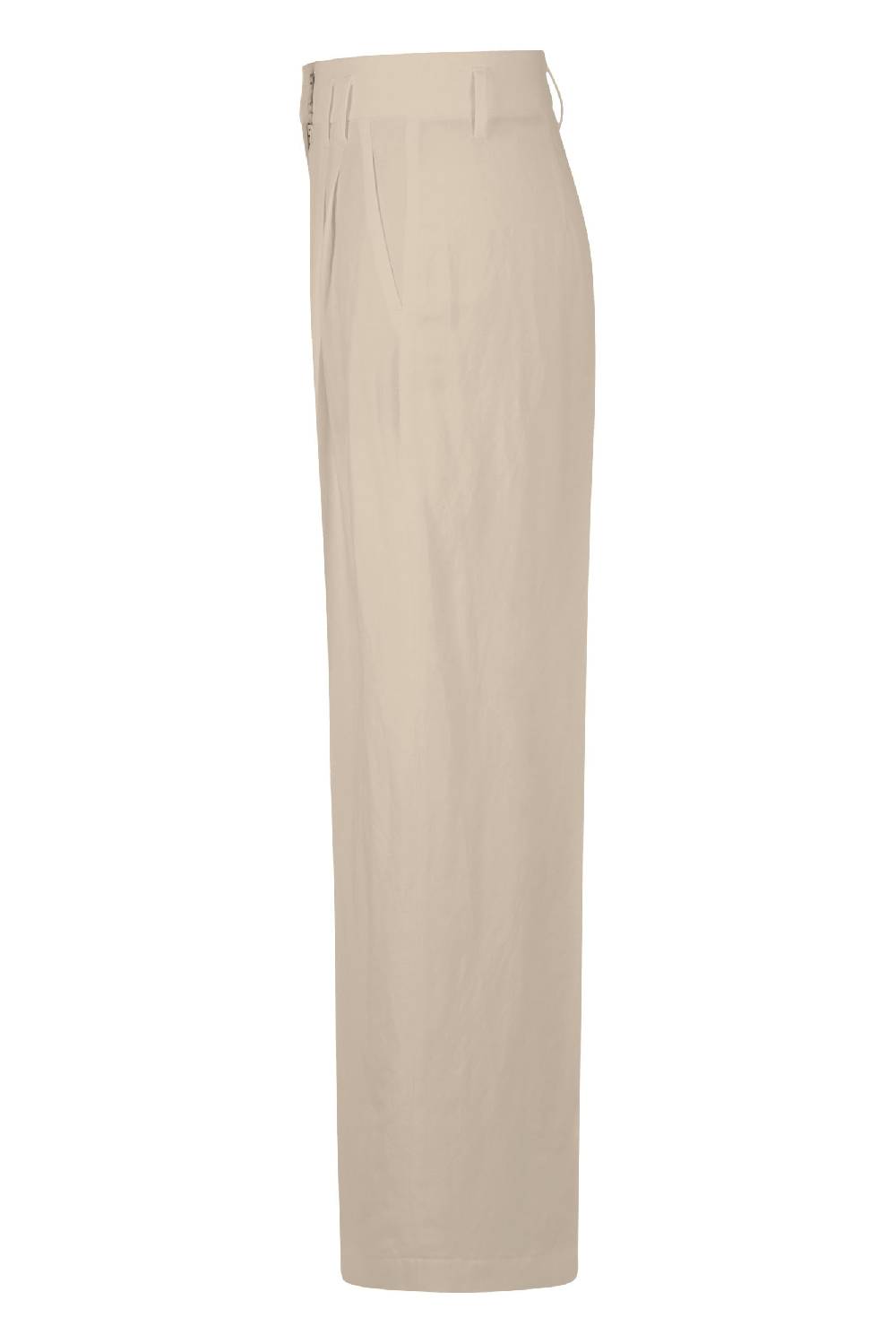 Raffaello Rossi Marlenehose Wide Leg lang High Waist beige: MAYLA Blitzverkäufe