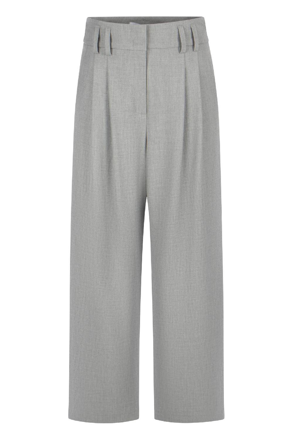 Raffaello Rossi Bundfaltenhose Wide Leg lang High Waist grau: MAYLA Kostenloser Versand