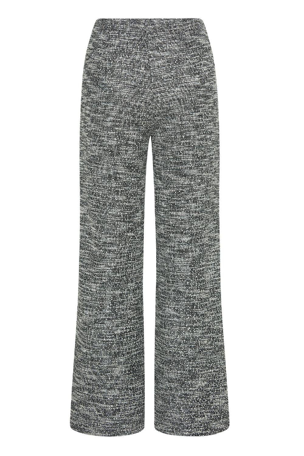 Raffaello Rossi Marlenehose Wide Leg lang Mid Waist schwarz: ELAINE Versandkostenfrei