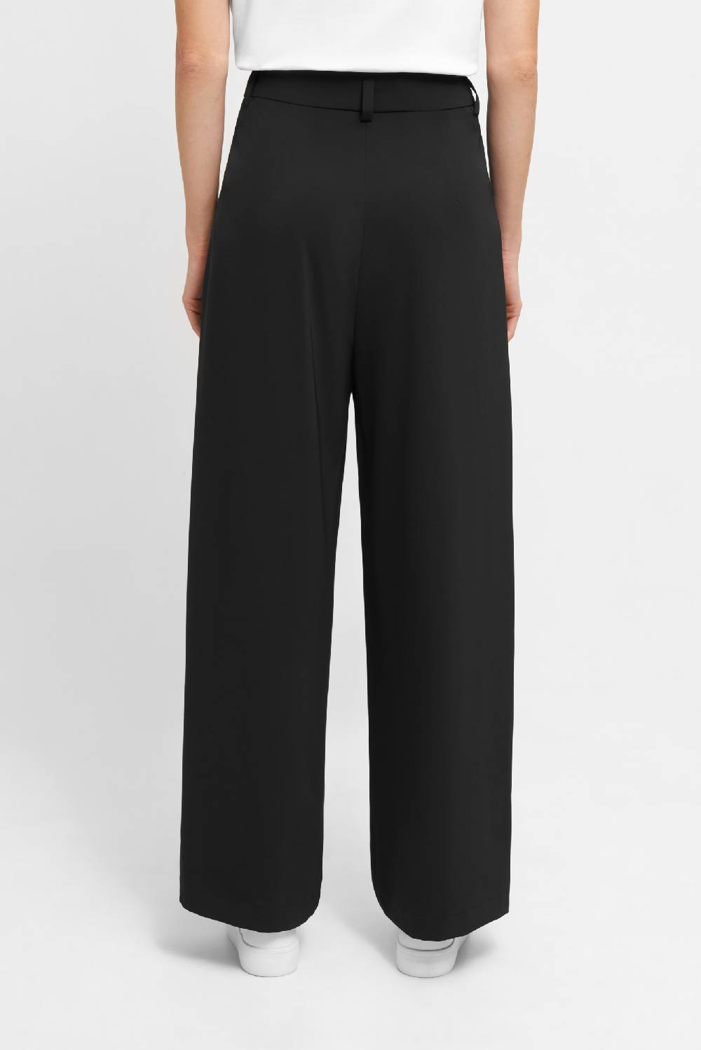 Raffaello Rossi Marlenehose Wide Leg lang High Waist schwarz: MAYLA Preisnachlass