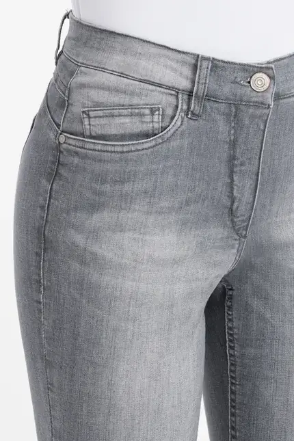 Recover Pants Powerstretch-Jeans Ramona in GREY Artikelnummer REC-13348-01-U4092-975 Lagerräumung