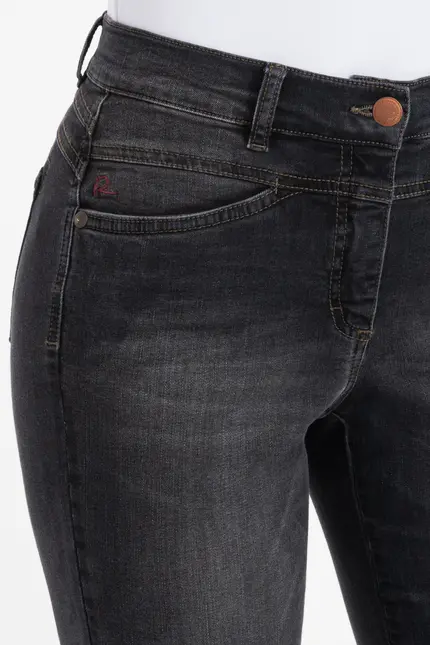 Recover Pants Powerstretch-Jeans Wiebke in BLACK Artikelnummer REC-13343-01-U4079-999 Heißer Verkauf