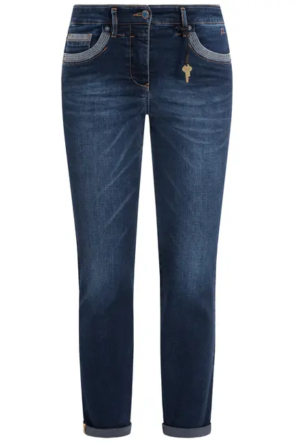Recover Pants Powerstretchjeans Luna in DARK BLUE Artikelnummer REC-13346-01-U4075-499 Neueste Mode