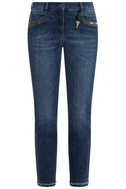 Recover Pants Powerstretch-Jeans Ronja in DENIM BLUE Artikelnummer REC-13330-U4080-145 Räumungsverkauf