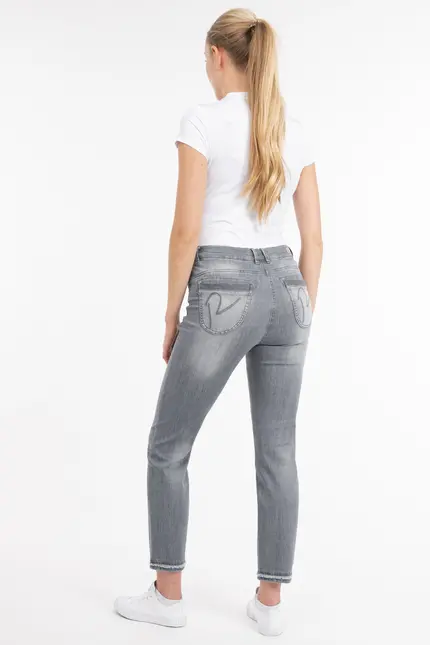 Recover Pants Powerstretch-Jeans Ronja in GREY Artikelnummer REC-13330-U4080-975 Kauf eins, bekomm eins gratis