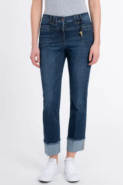 Recover Pants Powerstretch-Jeans Carlotta in DENIM BLUE Artikelnummer REC-12759-U3810-145 Tiefpreis