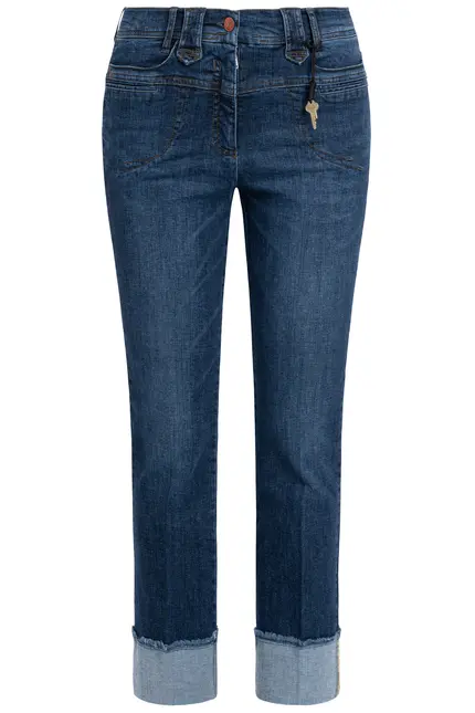 Recover Pants Powerstretch-Jeans Carlotta in DENIM BLUE Artikelnummer REC-12759-U3810-145 Tiefpreis