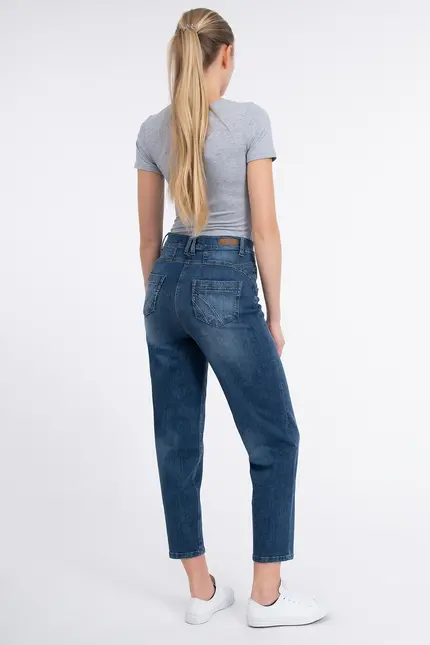 Recover Pants Powerstretchjeans Kiara in LIGHT DENIM BLUE Artikelnummer REC-12737-04-U3903-138 Super Sparpreis