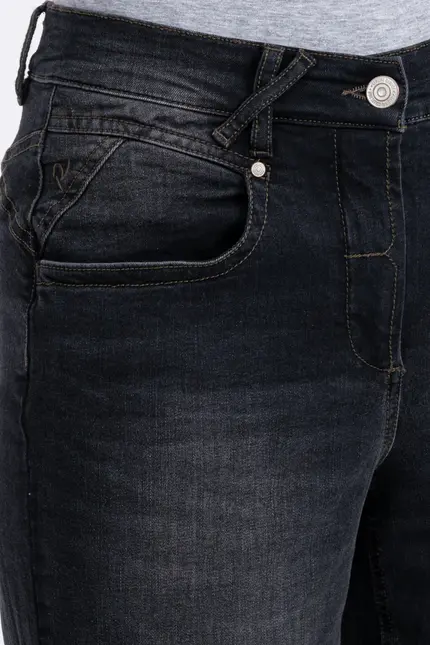 Recover Pants Powerstretchjeans Kiara in BLACK Artikelnummer REC-12737-04-U3903-999 Wochenangebot