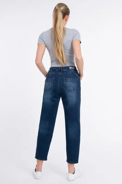 Recover Pants Powerstretchjeans Kiara in Medium blue Artikelnummer REC-12737-04-U3903-450 Kostenlose Rückgabe